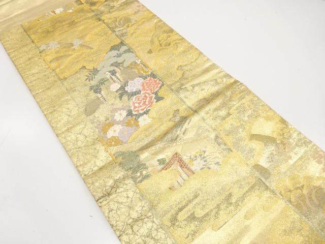 JAPANESE FUKURO OBI / WOVEN CARRIAGE